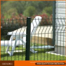 Square Post Small Fences for Gardens with PVC Coating